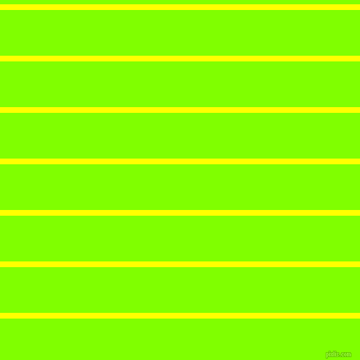 horizontal lines stripes, 8 pixel line width, 64 pixel line spacing, Yellow and Chartreuse horizontal lines and stripes seamless tileable
