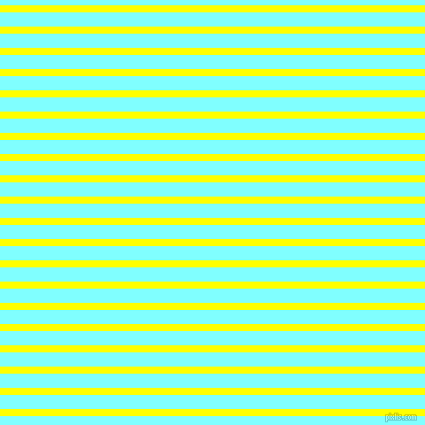 horizontal lines stripes, 8 pixel line width, 16 pixel line spacing, Yellow and Electric Blue horizontal lines and stripes seamless tileable