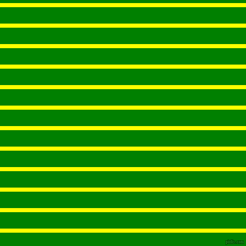 horizontal lines stripes, 8 pixel line width, 32 pixel line spacing, Yellow and Green horizontal lines and stripes seamless tileable