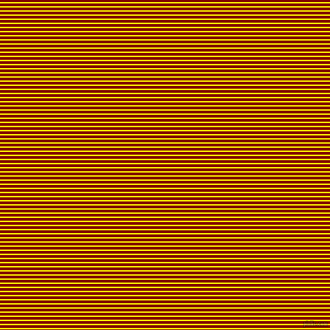 horizontal lines stripes, 2 pixel line width, 4 pixel line spacing, Yellow and Maroon horizontal lines and stripes seamless tileable