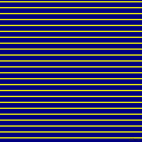 horizontal lines stripes, 4 pixel line width, 16 pixel line spacing, Yellow and Navy horizontal lines and stripes seamless tileable