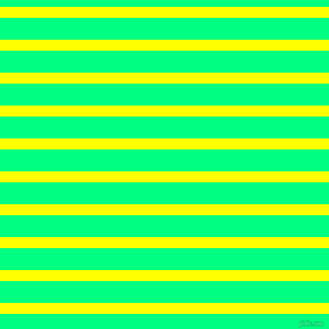 horizontal lines stripes, 16 pixel line width, 32 pixel line spacing, Yellow and Spring Green horizontal lines and stripes seamless tileable