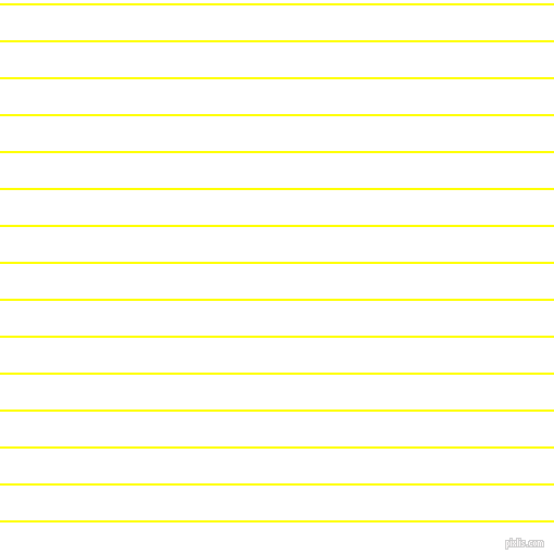 horizontal lines stripes, 2 pixel line width, 32 pixel line spacing, Yellow and White horizontal lines and stripes seamless tileable