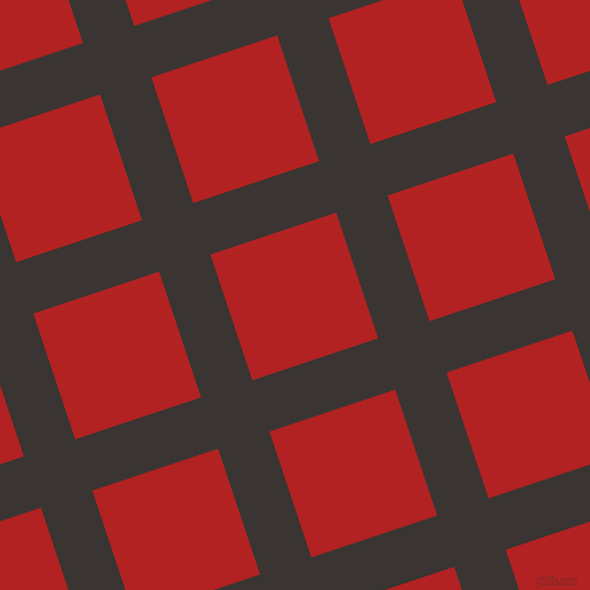 18/108 degree angle diagonal checkered chequered lines, 49 pixel line width, 120 pixel square size, plaid checkered seamless tileable