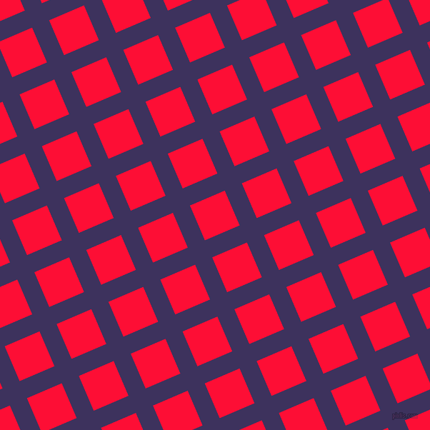 23/113 degree angle diagonal checkered chequered lines, 26 pixel lines width, 53 pixel square size, plaid checkered seamless tileable