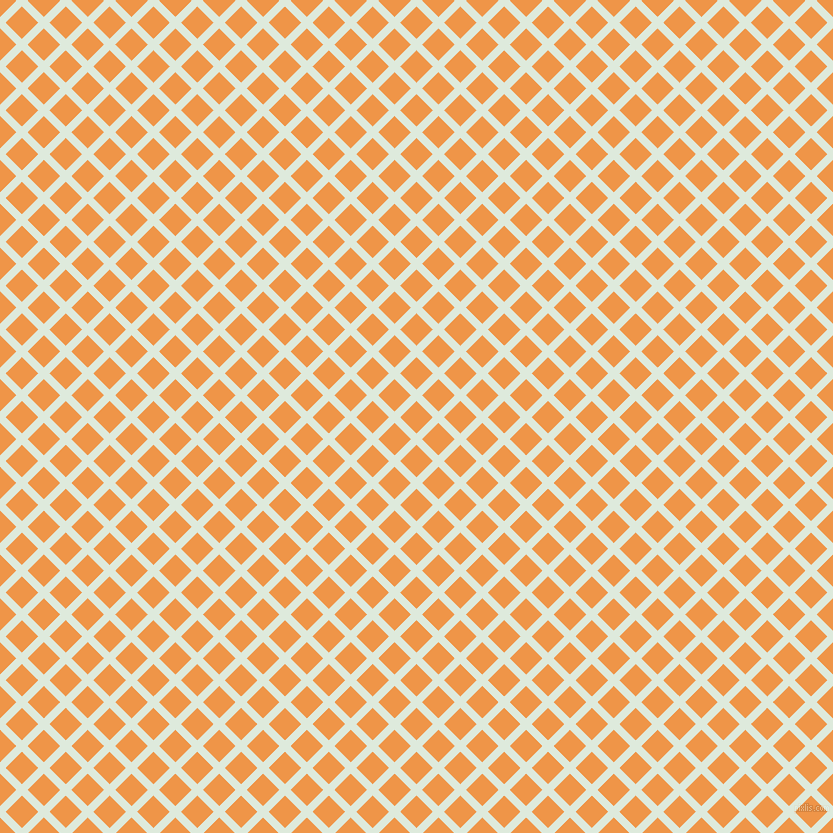 45/135 degree angle diagonal checkered chequered lines, 8 pixel line width, 23 pixel square size, Apple Green and Sea Buckthorn plaid checkered seamless tileable