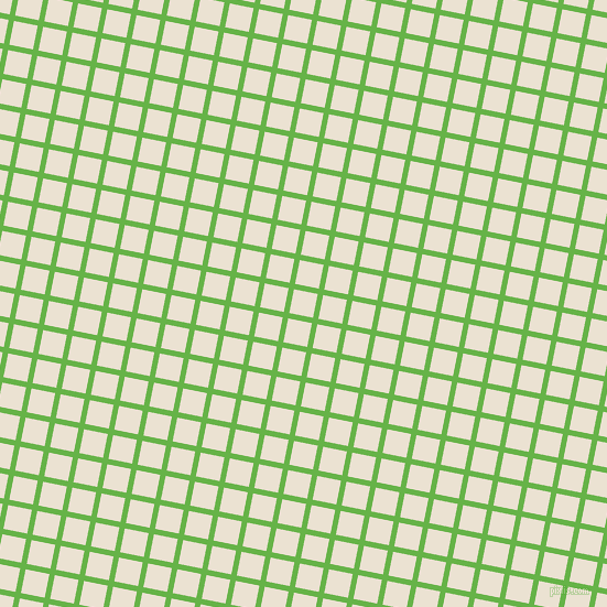 79/169 degree angle diagonal checkered chequered lines, 5 pixel line width, 22 pixel square size, Apple and Quarter Spanish White plaid checkered seamless tileable