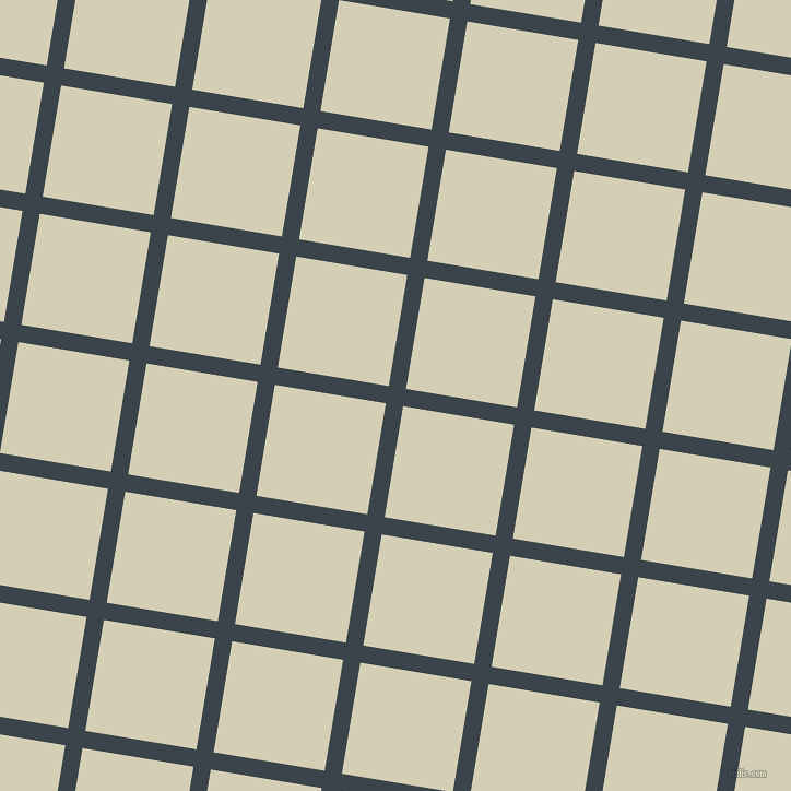 81/171 degree angle diagonal checkered chequered lines, 16 pixel line width, 103 pixel square size, Arsenic and White Rock plaid checkered seamless tileable