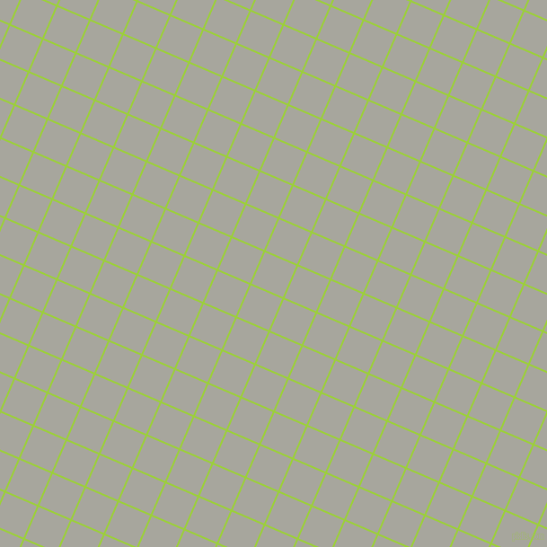 67/157 degree angle diagonal checkered chequered lines, 2 pixel line width, 38 pixel square size, Atlantis and Foggy Grey plaid checkered seamless tileable