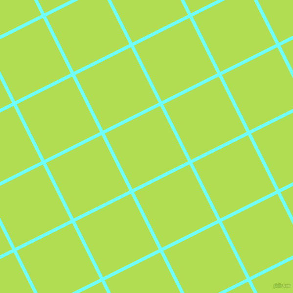 27/117 degree angle diagonal checkered chequered lines, 7 pixel lines width, 127 pixel square size, Baby Blue and Conifer plaid checkered seamless tileable
