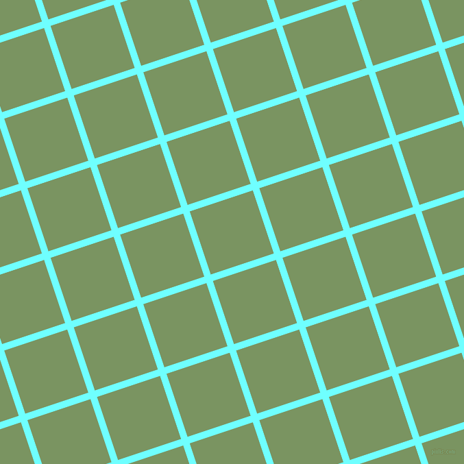 18/108 degree angle diagonal checkered chequered lines, 10 pixel line width, 97 pixel square size, Baby Blue and Highland plaid checkered seamless tileable