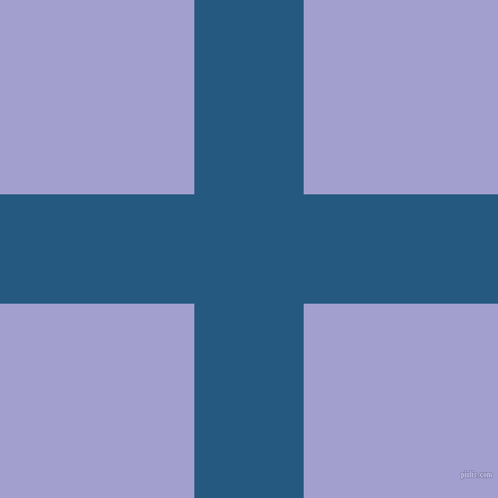 checkered chequered horizontal vertical lines, 122 pixel line width, 434 pixel square size, Bahama Blue and Wistful plaid checkered seamless tileable