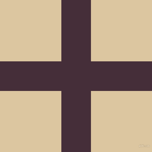 checkered chequered horizontal vertical lines, 97 pixel line width, 401 pixel square size, Barossa and Raffia plaid checkered seamless tileable
