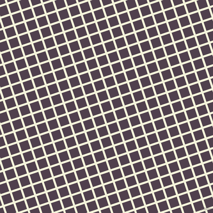18/108 degree angle diagonal checkered chequered lines, 7 pixel lines width, 31 pixel square sizeBeige and Purple Taupe plaid checkered seamless tileable