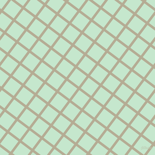 53/143 degree angle diagonal checkered chequered lines, 8 pixel line width, 42 pixel square size, Bison Hide and Granny Apple plaid checkered seamless tileable