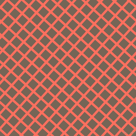48/138 degree angle diagonal checkered chequered lines, 8 pixel line width, 27 pixel square sizeBittersweet and Pine Cone plaid checkered seamless tileable