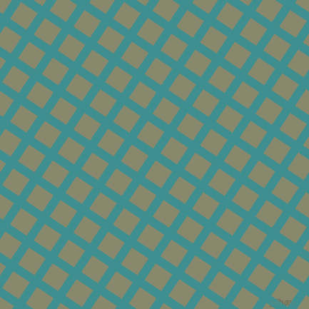 56/146 degree angle diagonal checkered chequered lines, 12 pixel line width, 28 pixel square size, Blue Chill and Bitter plaid checkered seamless tileable