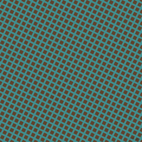 63/153 degree angle diagonal checkered chequered lines, 6 pixel line width, 12 pixel square size, Blue Chill and Irish Coffee plaid checkered seamless tileable