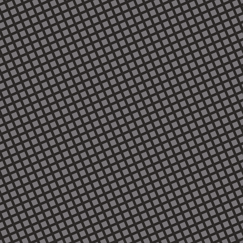 23/113 degree angle diagonal checkered chequered lines, 9 pixel lines width, 19 pixel square size, Bokara Grey and Monsoon plaid checkered seamless tileable