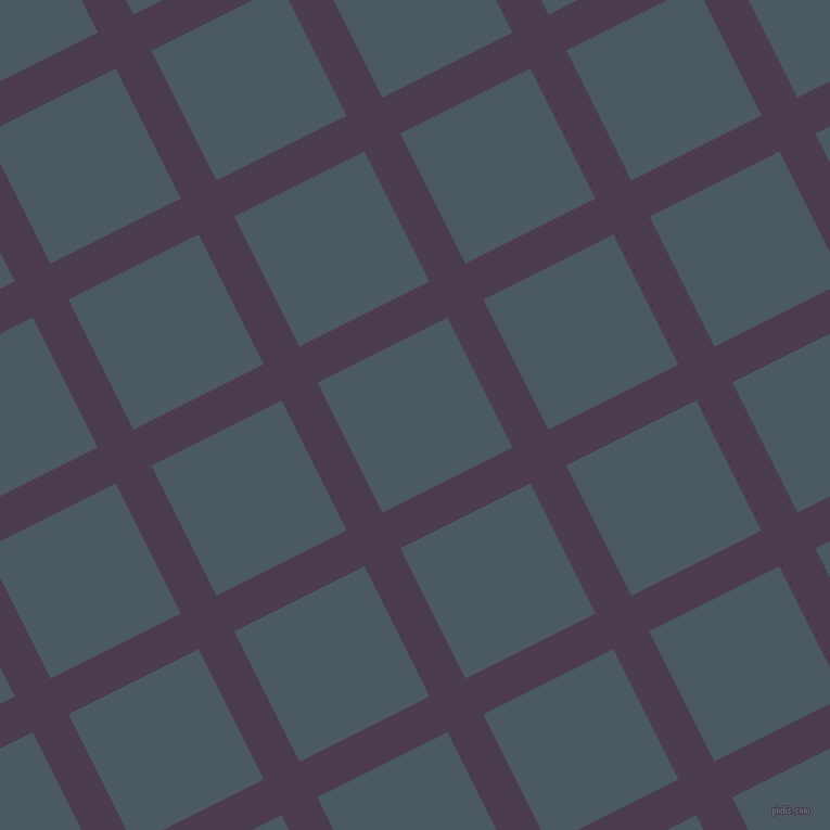 27/117 degree angle diagonal checkered chequered lines, 37 pixel line width, 134 pixel square size, Bossanova and Fiord plaid checkered seamless tileable