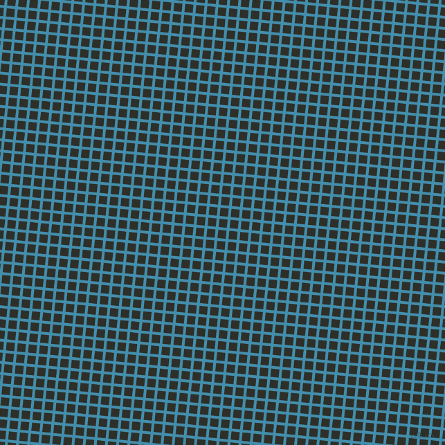 84/174 degree angle diagonal checkered chequered lines, 4 pixel line width, 12 pixel square size, Boston Blue and Eternity plaid checkered seamless tileable