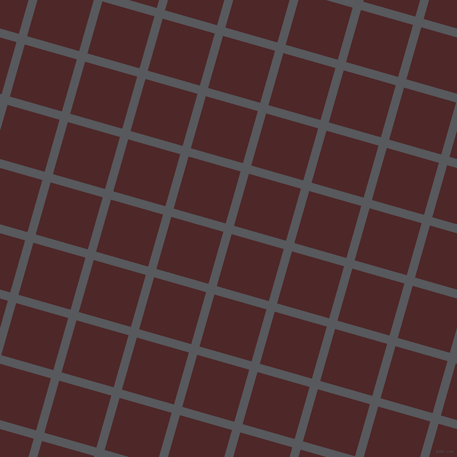 74/164 degree angle diagonal checkered chequered lines, 17 pixel lines width, 107 pixel square size, Bright Grey and Volcano plaid checkered seamless tileable