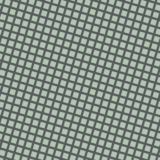 73/163 degree angle diagonal checkered chequered lines, 9 pixel lines width, 22 pixel square size, Bright Grey and Zanah plaid checkered seamless tileable