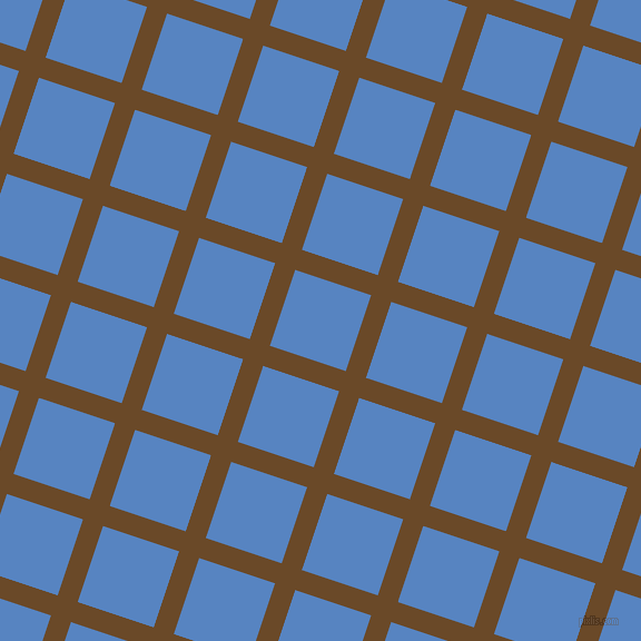 72/162 degree angle diagonal checkered chequered lines, 19 pixel lines width, 72 pixel square sizeCafe Royale and Havelock Blue plaid checkered seamless tileable