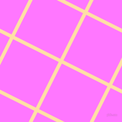 63/153 degree angle diagonal checkered chequered lines, 12 pixel lines width, 173 pixel square size, Cape Honey and Fuchsia Pink plaid checkered seamless tileable