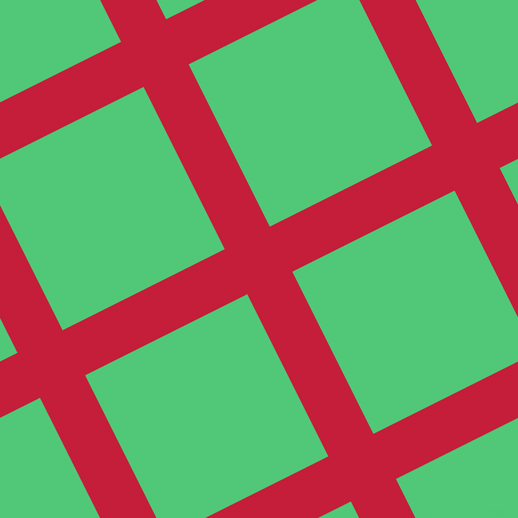 27/117 degree angle diagonal checkered chequered lines, 73 pixel lines width, 263 pixel square size, Cardinal and Emerald plaid checkered seamless tileable