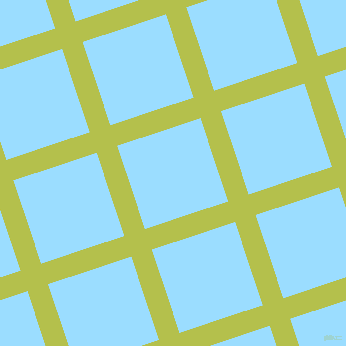 18/108 degree angle diagonal checkered chequered lines, 44 pixel lines width, 178 pixel square size, Celery and Columbia Blue plaid checkered seamless tileable