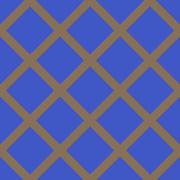 45/135 degree angle diagonal checkered chequered lines, 27 pixel line width, 110 pixel square size, Cement and Free Speech Blue plaid checkered seamless tileable