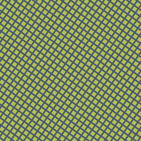 54/144 degree angle diagonal checkered chequered lines, 6 pixel line width, 15 pixel square size, Chambray and Celery plaid checkered seamless tileable