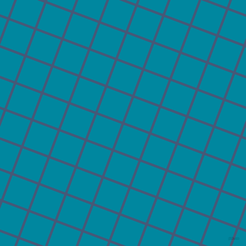69/159 degree angle diagonal checkered chequered lines, 8 pixel lines width, 87 pixel square size, Chambray and Eastern Blue plaid checkered seamless tileable