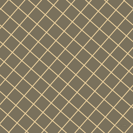 49/139 degree angle diagonal checkered chequered lines, 3 pixel line width, 38 pixel square size, Chamois and Pablo plaid checkered seamless tileable