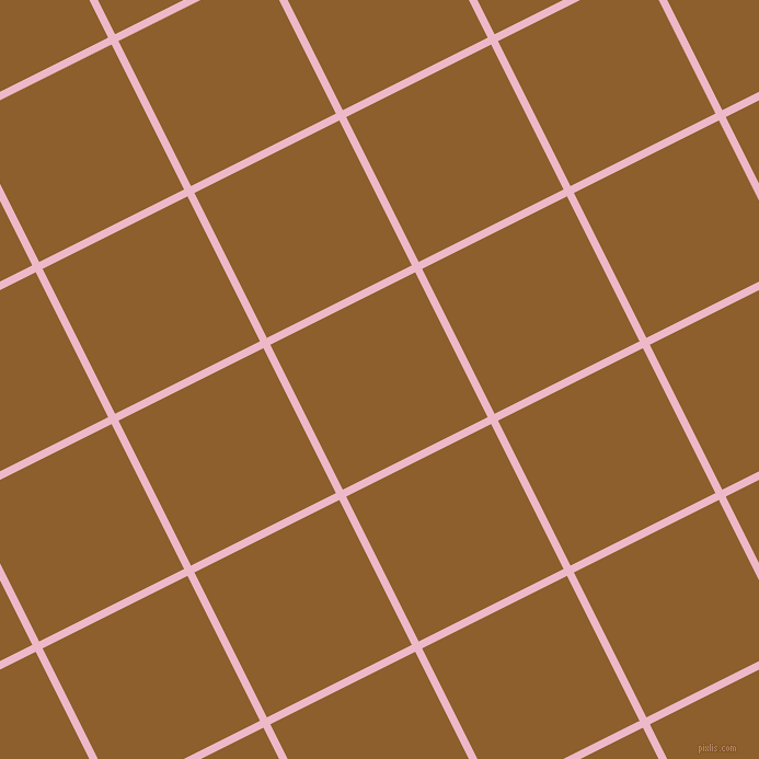 27/117 degree angle diagonal checkered chequered lines, 7 pixel line width, 148 pixel square sizeChantilly and Rusty Nail plaid checkered seamless tileable