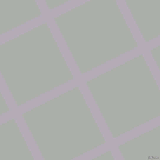 27/117 degree angle diagonal checkered chequered lines, 31 pixel line width, 212 pixel square size, Chatelle and Silver Chalice plaid checkered seamless tileable