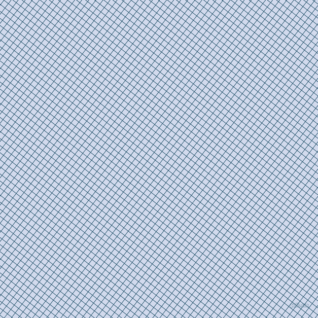 52/142 degree angle diagonal checkered chequered lines, 1 pixel line width, 10 pixel square size, Chathams Blue and Hawkes Blue plaid checkered seamless tileable