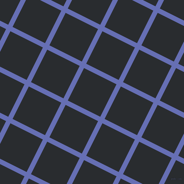 63/153 degree angle diagonal checkered chequered lines, 16 pixel lines width, 120 pixel square size, Chetwode Blue and Bunker plaid checkered seamless tileable