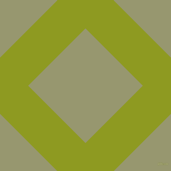 45/135 degree angle diagonal checkered chequered lines, 134 pixel line width, 273 pixel square size, Citron and Malachite Green plaid checkered seamless tileable