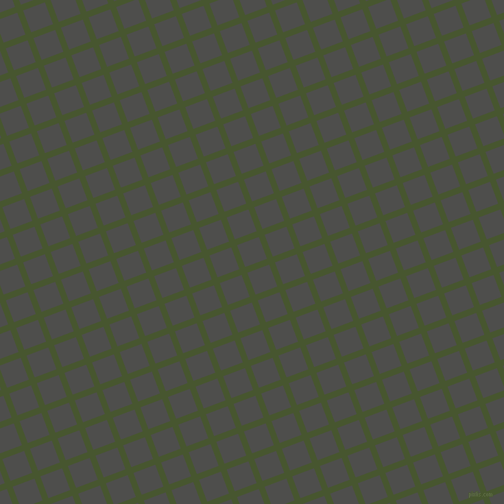 21/111 degree angle diagonal checkered chequered lines, 9 pixel line width, 34 pixel square size, Clover and Ship Grey plaid checkered seamless tileable