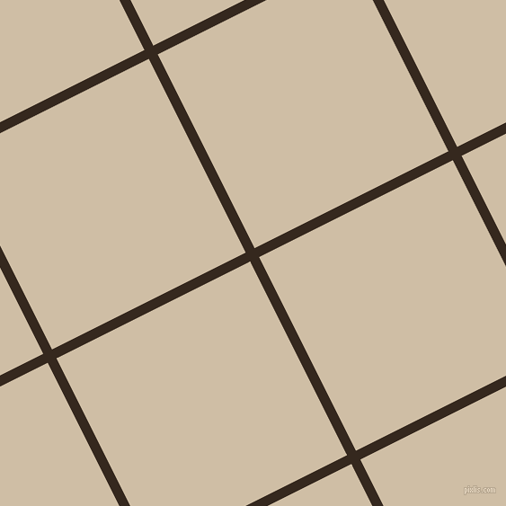 27/117 degree angle diagonal checkered chequered lines, 11 pixel lines width, 241 pixel square size, Cocoa Brown and Soft Amber plaid checkered seamless tileable