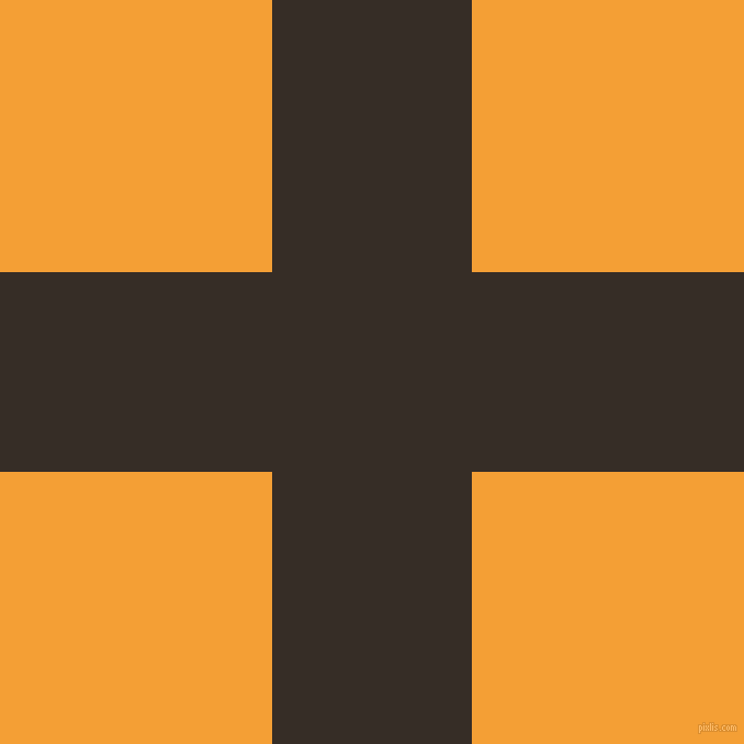 checkered chequered horizontal vertical lines, 182 pixel line width, 496 pixel square size, Coffee Bean and Yellow Sea plaid checkered seamless tileable