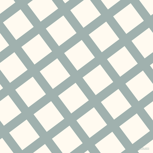 37/127 degree angle diagonal checkered chequered lines, 29 pixel lines width, 74 pixel square size, Conch and Floral White plaid checkered seamless tileable