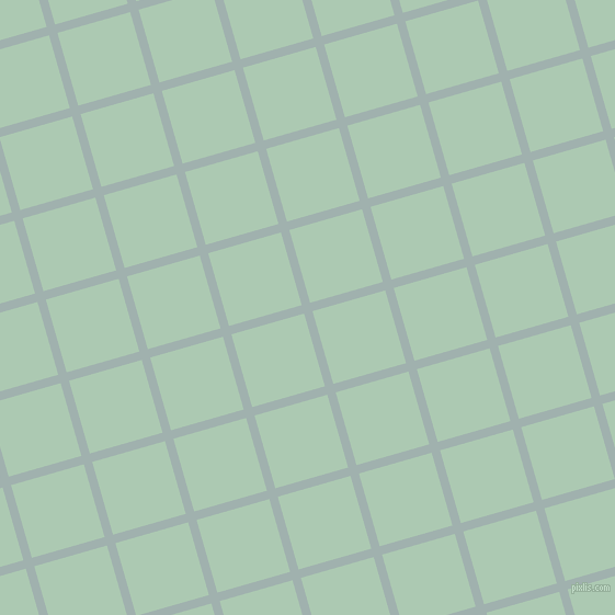 16/106 degree angle diagonal checkered chequered lines, 8 pixel line width, 69 pixel square size, Conch and Gum Leaf plaid checkered seamless tileable