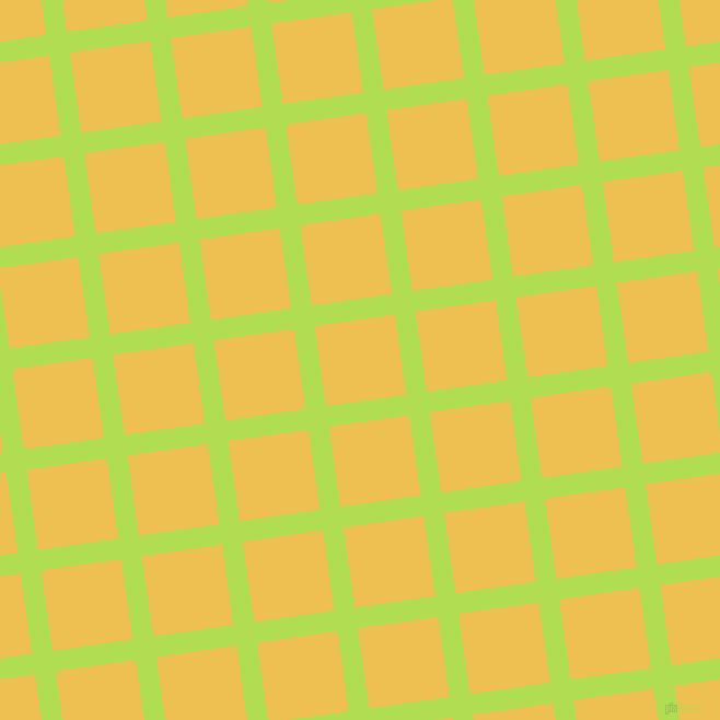 8/98 degree angle diagonal checkered chequered lines, 19 pixel line width, 74 pixel square size, Conifer and Cream Can plaid checkered seamless tileable