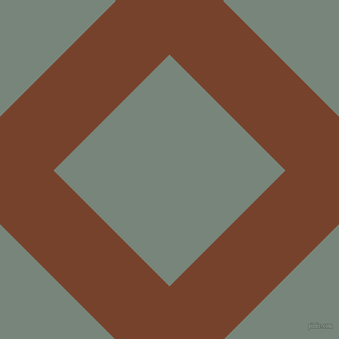 45/135 degree angle diagonal checkered chequered lines, 110 pixel line width, 238 pixel square size, Copper Canyon and Blue Smoke plaid checkered seamless tileable