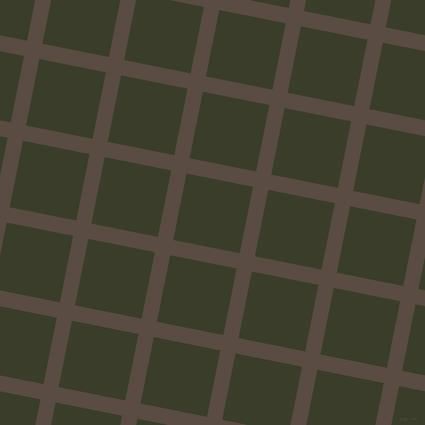 79/169 degree angle diagonal checkered chequered lines, 31 pixel lines width, 135 pixel square size, Cork and Green Kelp plaid checkered seamless tileable