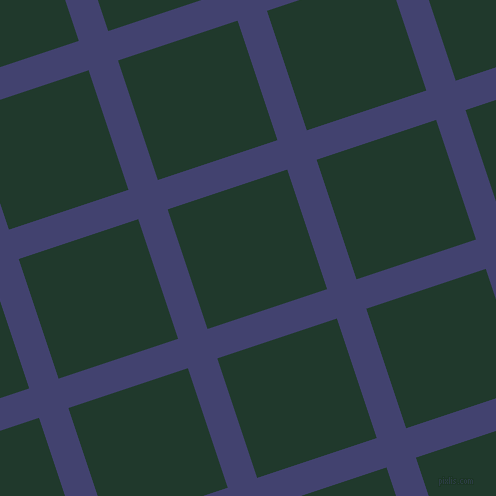 18/108 degree angle diagonal checkered chequered lines, 31 pixel lines width, 126 pixel square size, Corn Flower Blue and Palm Green plaid checkered seamless tileable