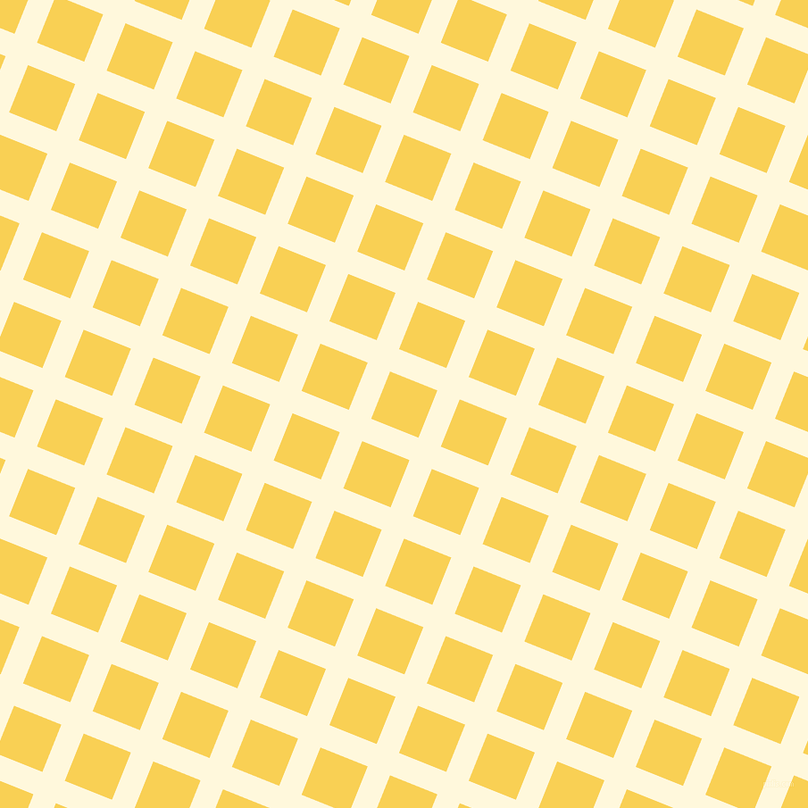 68/158 degree angle diagonal checkered chequered lines, 27 pixel lines width, 57 pixel square size, Corn Silk and Kournikova plaid checkered seamless tileable